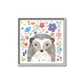 Picture of In the Garden Hedgehog _GroupedProduct_Square_Mini_ _GroupedProduct_Square_Canvas_Framed_