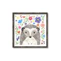 Picture of In the Garden Hedgehog _GroupedProduct_Square_Mini_ _GroupedProduct_Square_Canvas_Framed_