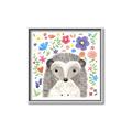 Picture of In the Garden Hedgehog _GroupedProduct_Square_Mini_ _GroupedProduct_Square_Canvas_Framed_