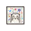 Picture of In the Garden Hedgehog _GroupedProduct_Square_Mini_ _GroupedProduct_Square_Canvas_Framed_