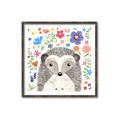 Picture of In the Garden Hedgehog _GroupedProduct_Square_Mini_ _GroupedProduct_Square_Canvas_Framed_