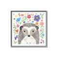 Picture of In the Garden Hedgehog _GroupedProduct_Square_Mini_ _GroupedProduct_Square_Canvas_Framed_