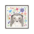 Picture of In the Garden Hedgehog _GroupedProduct_Square_Mini_ _GroupedProduct_Square_Canvas_Framed_