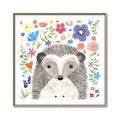 Picture of In the Garden Hedgehog _GroupedProduct_Square_Mini_ _GroupedProduct_Square_Canvas_Framed_