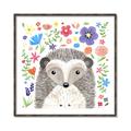 Picture of In the Garden Hedgehog _GroupedProduct_Square_Mini_ _GroupedProduct_Square_Canvas_Framed_