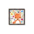 Picture of In the Garden Fox _GroupedProduct_Square_Mini_ _GroupedProduct_Square_Canvas_Framed_