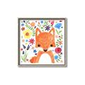 Picture of In the Garden Fox _GroupedProduct_Square_Mini_ _GroupedProduct_Square_Canvas_Framed_