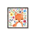 Picture of In the Garden Fox _GroupedProduct_Square_Mini_ _GroupedProduct_Square_Canvas_Framed_