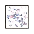 Picture of Big Flutters _GroupedProduct_Square_Mini_ _GroupedProduct_Square_Canvas_Framed_