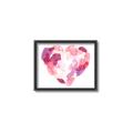 Picture of Colored Heart _GroupedProduct_Rectangle_Landscape_Mini_ _GroupedProduct_Rectangle_Landscape_Canvas_Framed_