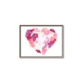 Picture of Colored Heart _GroupedProduct_Rectangle_Landscape_Mini_ _GroupedProduct_Rectangle_Landscape_Canvas_Framed_