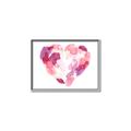Picture of Colored Heart _GroupedProduct_Rectangle_Landscape_Mini_ _GroupedProduct_Rectangle_Landscape_Canvas_Framed_