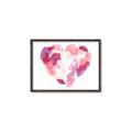 Picture of Colored Heart _GroupedProduct_Rectangle_Landscape_Mini_ _GroupedProduct_Rectangle_Landscape_Canvas_Framed_