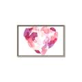 Picture of Colored Heart _GroupedProduct_Rectangle_Landscape_Mini_ _GroupedProduct_Rectangle_Landscape_Canvas_Framed_