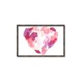 Picture of Colored Heart _GroupedProduct_Rectangle_Landscape_Mini_ _GroupedProduct_Rectangle_Landscape_Canvas_Framed_