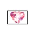 Picture of Colored Heart _GroupedProduct_Rectangle_Landscape_Mini_ _GroupedProduct_Rectangle_Landscape_Canvas_Framed_