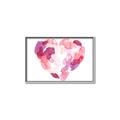 Picture of Colored Heart _GroupedProduct_Rectangle_Landscape_Mini_ _GroupedProduct_Rectangle_Landscape_Canvas_Framed_