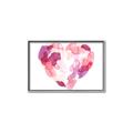 Picture of Colored Heart _GroupedProduct_Rectangle_Landscape_Mini_ _GroupedProduct_Rectangle_Landscape_Canvas_Framed_
