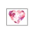 Picture of Colored Heart _GroupedProduct_Rectangle_Landscape_Mini_ _GroupedProduct_Rectangle_Landscape_Canvas_Framed_
