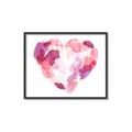 Picture of Colored Heart _GroupedProduct_Rectangle_Landscape_Mini_ _GroupedProduct_Rectangle_Landscape_Canvas_Framed_
