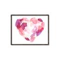 Picture of Colored Heart _GroupedProduct_Rectangle_Landscape_Mini_ _GroupedProduct_Rectangle_Landscape_Canvas_Framed_