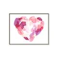 Picture of Colored Heart _GroupedProduct_Rectangle_Landscape_Mini_ _GroupedProduct_Rectangle_Landscape_Canvas_Framed_