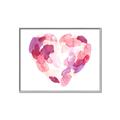 Picture of Colored Heart _GroupedProduct_Rectangle_Landscape_Mini_ _GroupedProduct_Rectangle_Landscape_Canvas_Framed_