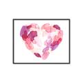 Picture of Colored Heart _GroupedProduct_Rectangle_Landscape_Mini_ _GroupedProduct_Rectangle_Landscape_Canvas_Framed_