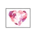 Picture of Colored Heart _GroupedProduct_Rectangle_Landscape_Mini_ _GroupedProduct_Rectangle_Landscape_Canvas_Framed_