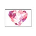 Picture of Colored Heart _GroupedProduct_Rectangle_Landscape_Mini_ _GroupedProduct_Rectangle_Landscape_Canvas_Framed_