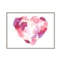 Picture of Colored Heart _GroupedProduct_Rectangle_Landscape_Mini_ _GroupedProduct_Rectangle_Landscape_Canvas_Framed_