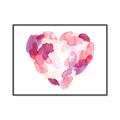 Picture of Colored Heart _GroupedProduct_Rectangle_Landscape_Mini_ _GroupedProduct_Rectangle_Landscape_Canvas_Framed_