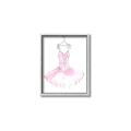 Picture of Ballerina Dress I _GroupedProduct_Rectangle_Portrait_Mini_ _GroupedProduct_Rectangle_Portrait_Canvas_Framed_