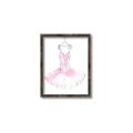Picture of Ballerina Dress I _GroupedProduct_Rectangle_Portrait_Mini_ _GroupedProduct_Rectangle_Portrait_Canvas_Framed_