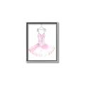 Picture of Ballerina Dress I _GroupedProduct_Rectangle_Portrait_Mini_ _GroupedProduct_Rectangle_Portrait_Canvas_Framed_