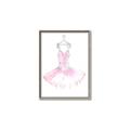 Picture of Ballerina Dress I _GroupedProduct_Rectangle_Portrait_Mini_ _GroupedProduct_Rectangle_Portrait_Canvas_Framed_
