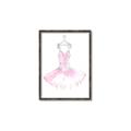 Picture of Ballerina Dress I _GroupedProduct_Rectangle_Portrait_Mini_ _GroupedProduct_Rectangle_Portrait_Canvas_Framed_