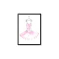 Picture of Ballerina Dress I _GroupedProduct_Rectangle_Portrait_Mini_ _GroupedProduct_Rectangle_Portrait_Canvas_Framed_