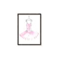 Picture of Ballerina Dress I _GroupedProduct_Rectangle_Portrait_Mini_ _GroupedProduct_Rectangle_Portrait_Canvas_Framed_
