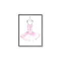 Picture of Ballerina Dress I _GroupedProduct_Rectangle_Portrait_Mini_ _GroupedProduct_Rectangle_Portrait_Canvas_Framed_