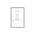 Picture of Ballerina Dress II _GroupedProduct_Rectangle_Portrait_Mini_ _GroupedProduct_Rectangle_Portrait_Canvas_Framed_
