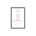 Picture of Ballerina Dress II _GroupedProduct_Rectangle_Portrait_Mini_ _GroupedProduct_Rectangle_Portrait_Canvas_Framed_