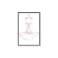 Picture of Ballerina Dress II _GroupedProduct_Rectangle_Portrait_Mini_ _GroupedProduct_Rectangle_Portrait_Canvas_Framed_
