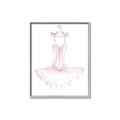 Picture of Ballerina Dress II _GroupedProduct_Rectangle_Portrait_Mini_ _GroupedProduct_Rectangle_Portrait_Canvas_Framed_