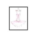 Picture of Ballerina Dress II _GroupedProduct_Rectangle_Portrait_Mini_ _GroupedProduct_Rectangle_Portrait_Canvas_Framed_