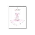 Picture of Ballerina Dress II _GroupedProduct_Rectangle_Portrait_Mini_ _GroupedProduct_Rectangle_Portrait_Canvas_Framed_