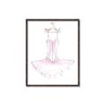 Picture of Ballerina Dress II _GroupedProduct_Rectangle_Portrait_Mini_ _GroupedProduct_Rectangle_Portrait_Canvas_Framed_