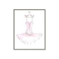 Picture of Ballerina Dress II _GroupedProduct_Rectangle_Portrait_Mini_ _GroupedProduct_Rectangle_Portrait_Canvas_Framed_