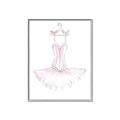 Picture of Ballerina Dress II _GroupedProduct_Rectangle_Portrait_Mini_ _GroupedProduct_Rectangle_Portrait_Canvas_Framed_