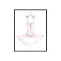 Picture of Ballerina Dress II _GroupedProduct_Rectangle_Portrait_Mini_ _GroupedProduct_Rectangle_Portrait_Canvas_Framed_